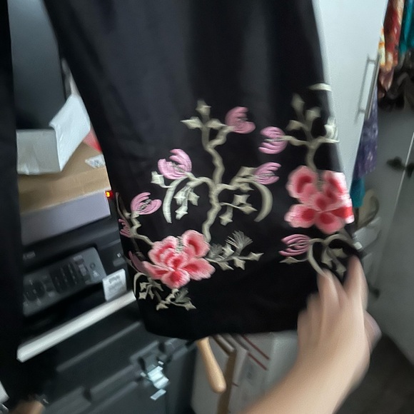 Chasing unicorns satin embroidered pants! New pics on hold - Picture 8 of 14